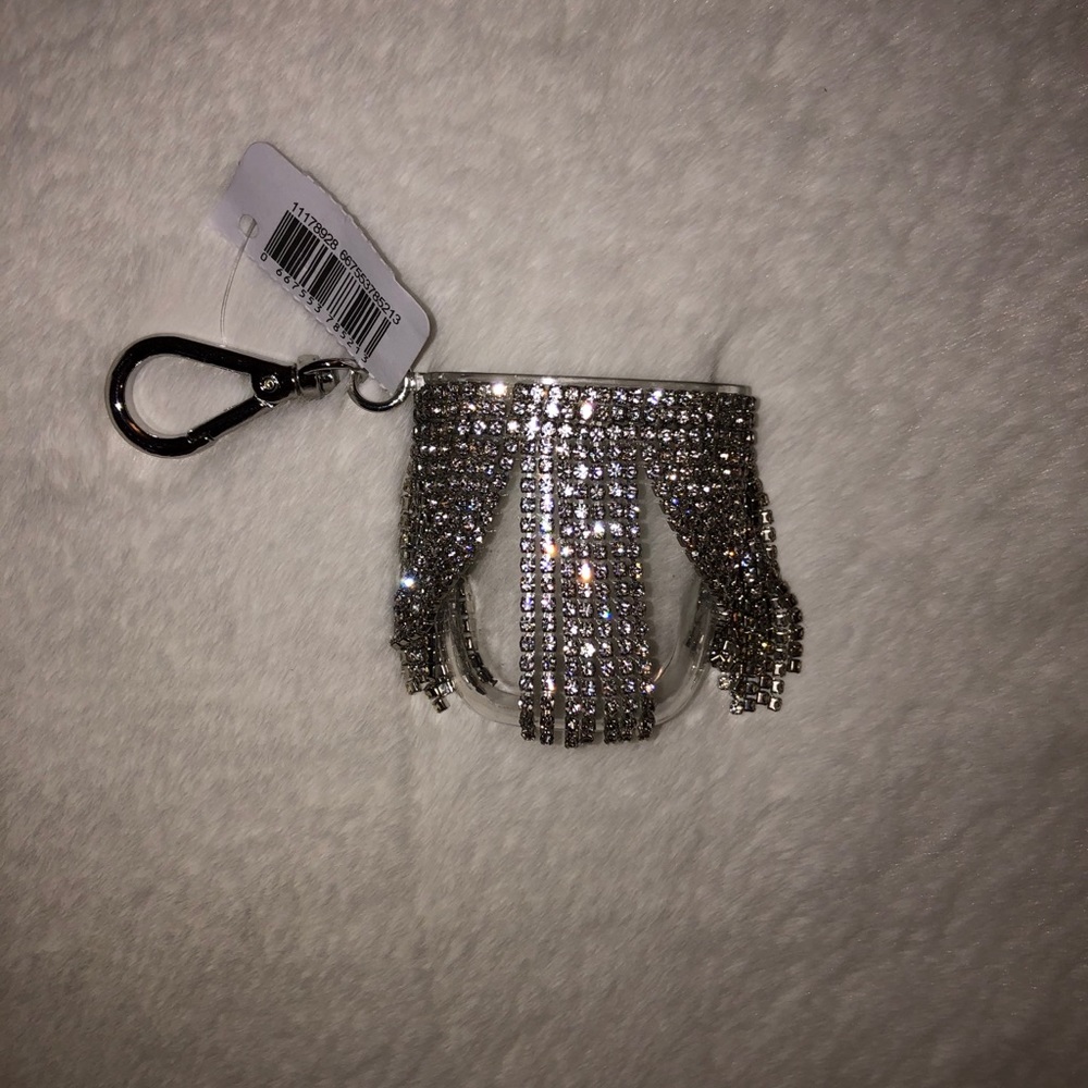 💎 Rhinestone tassel pocketbac holder